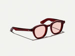 The DAHVEN in Burgundy with New York Rose Tinted Lenses
