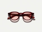 The DAHVEN in Burgundy with New York Rose Tinted Lenses