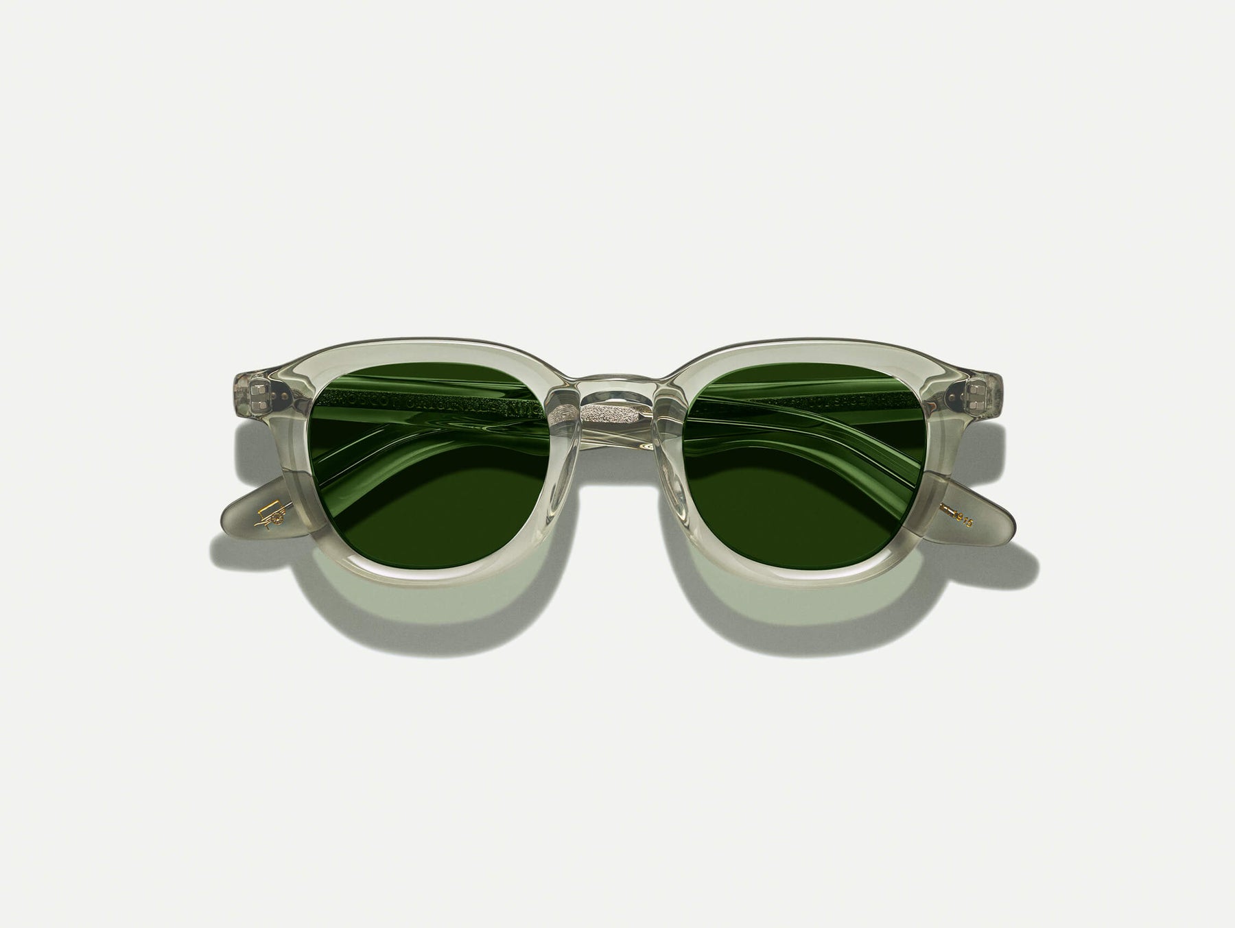 The DAHVEN in Sage with Ever Green Tinted Lenses