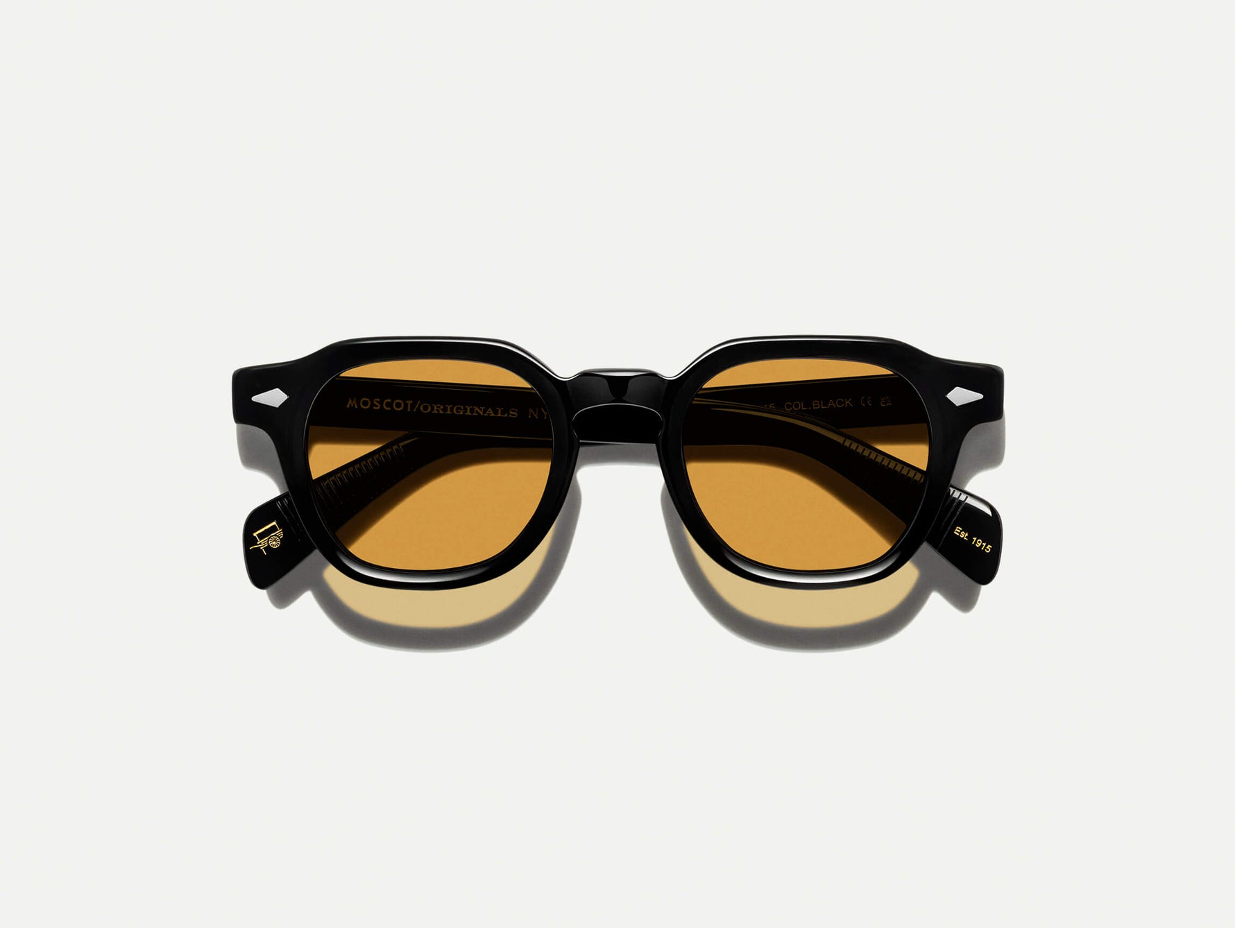 tinted goggles MOSCOT DOLT Black WITH CUSTOM MADE TINTS Eyeglasses
