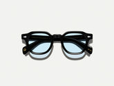#color_bel air blue | The DOLT in Black with Bel Air Blue Tinted Lenses