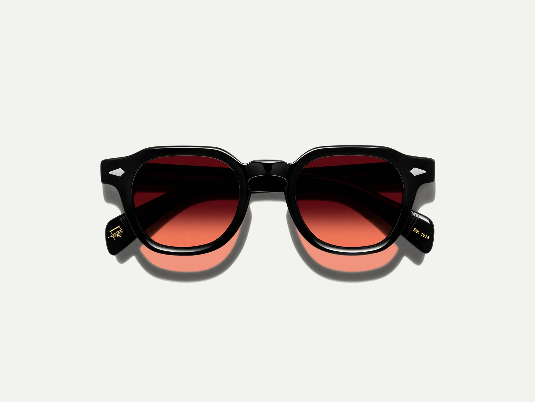 The DOLT in Black with Cabernet Tinted Lenses