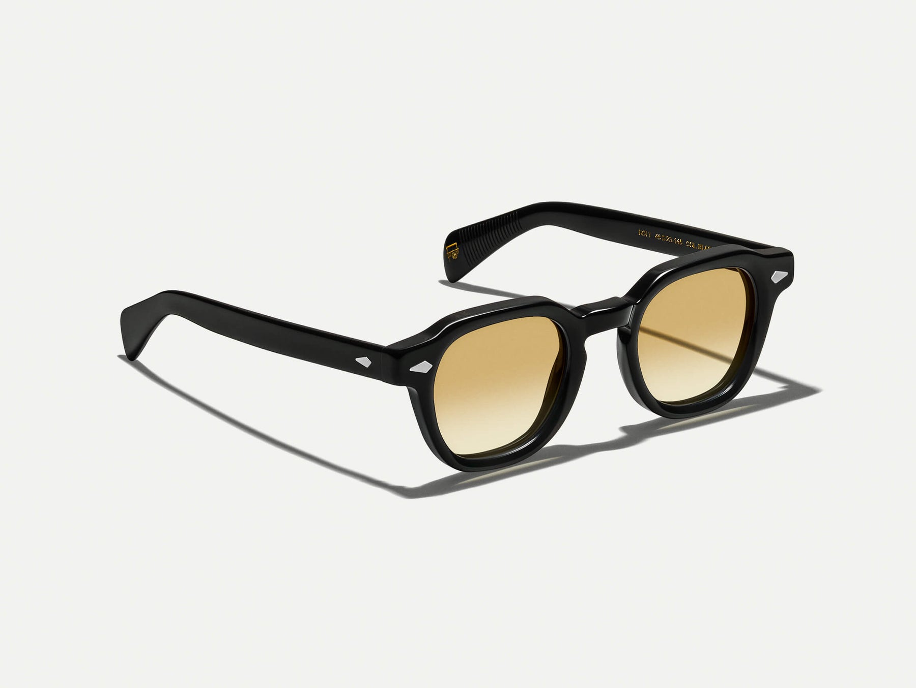 The DOLT in Black with Chestnut Fade Tinted Lenses