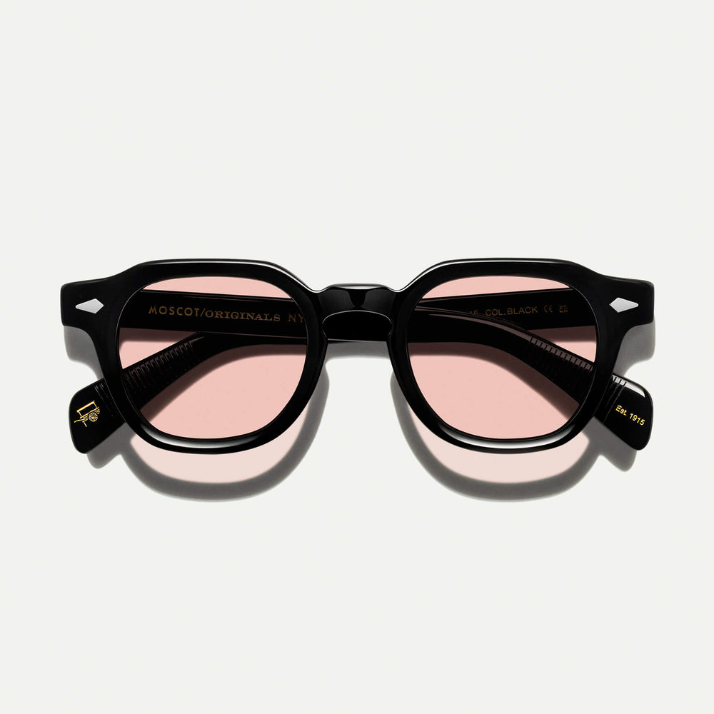 #color_new york rose | The DOLT in Black with New York Rose Tinted Lenses