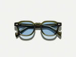 The DOLT in Dark Green with BLUE+ Lenses