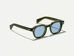 The DOLT in Dark Green with BLUE+ Lenses