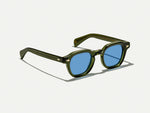 The DOLT in Dark Green with BLUE+ Lenses