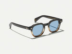 The DOLT in Grey-Brown Fade with BLUE+ Lenses