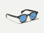 The DOLT in Grey-Brown Fade with BLUE+ Lenses