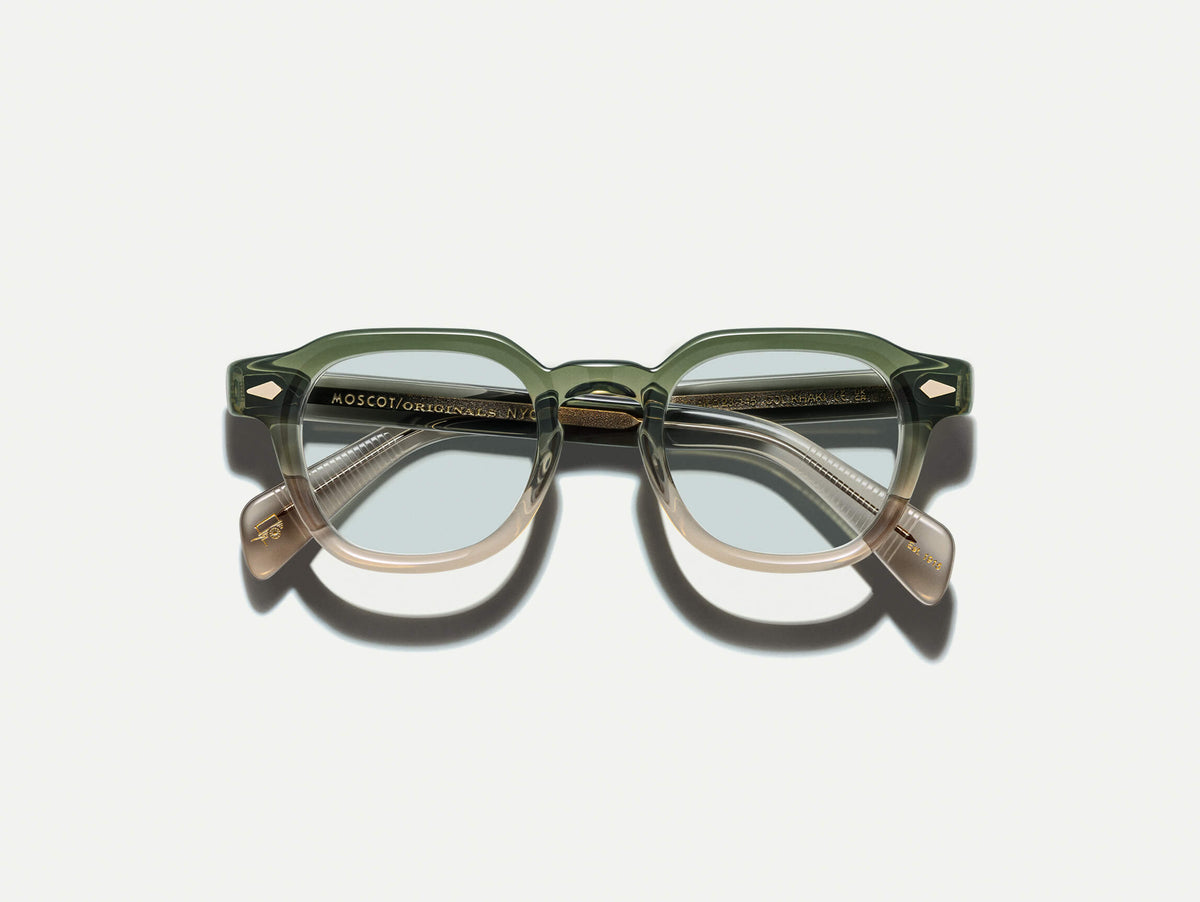 The DOLT in Khaki with BLUE+ Lenses