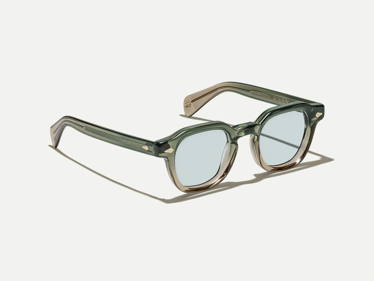 The DOLT in Khaki with BLUE+ Lenses