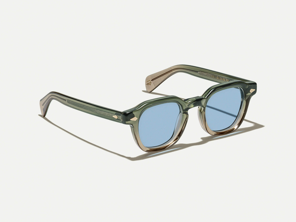 The DOLT in Khaki with BLUE+ Lenses