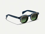 The DOLT CLIP in Gold with Forest Wood Tinted Lenses