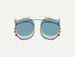The DOLT CLIP LIMITED EDITION in Gold with Blue Tinted Lenses