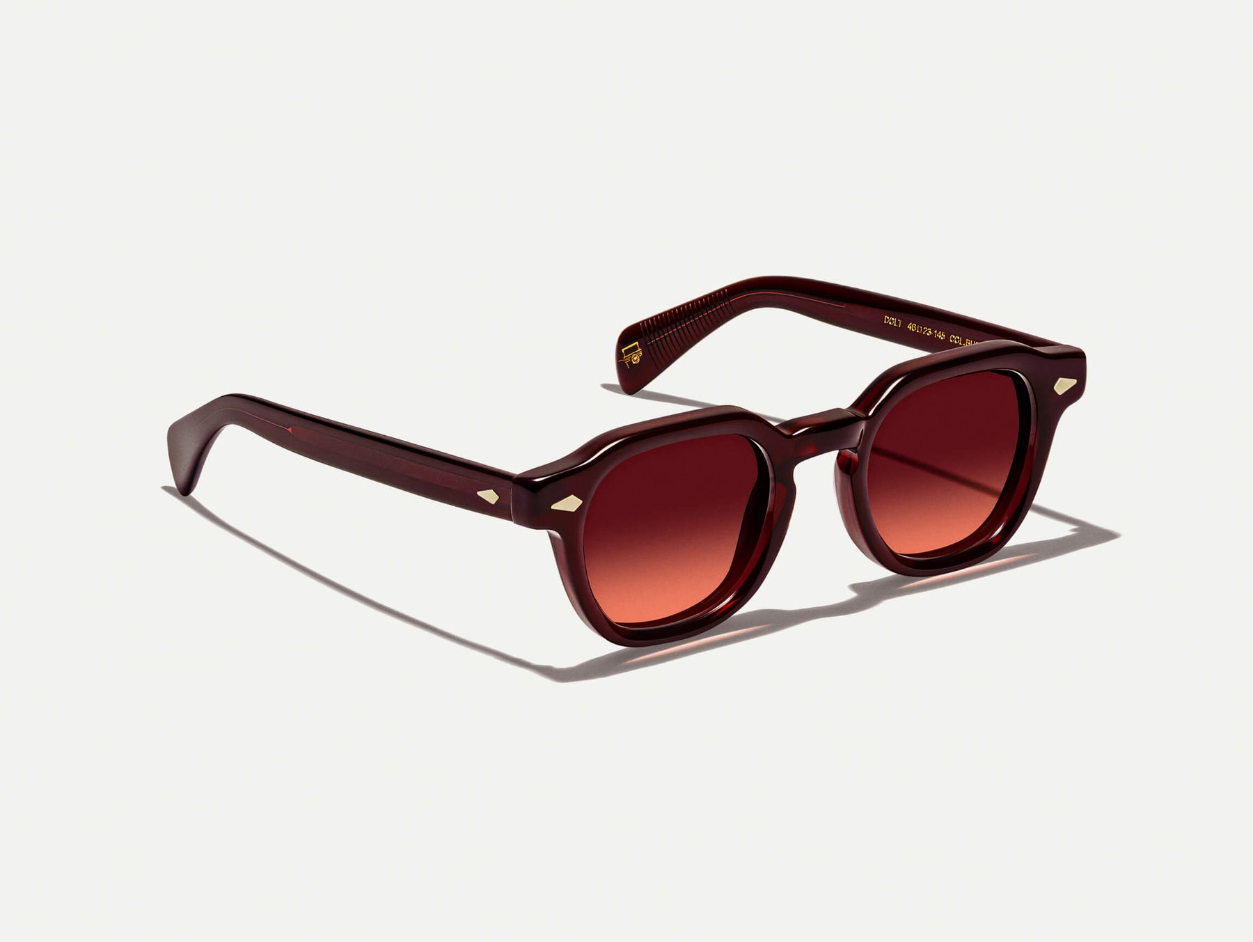 The DOLT SUN in Burgundy with Cabernet Tinted Lenses