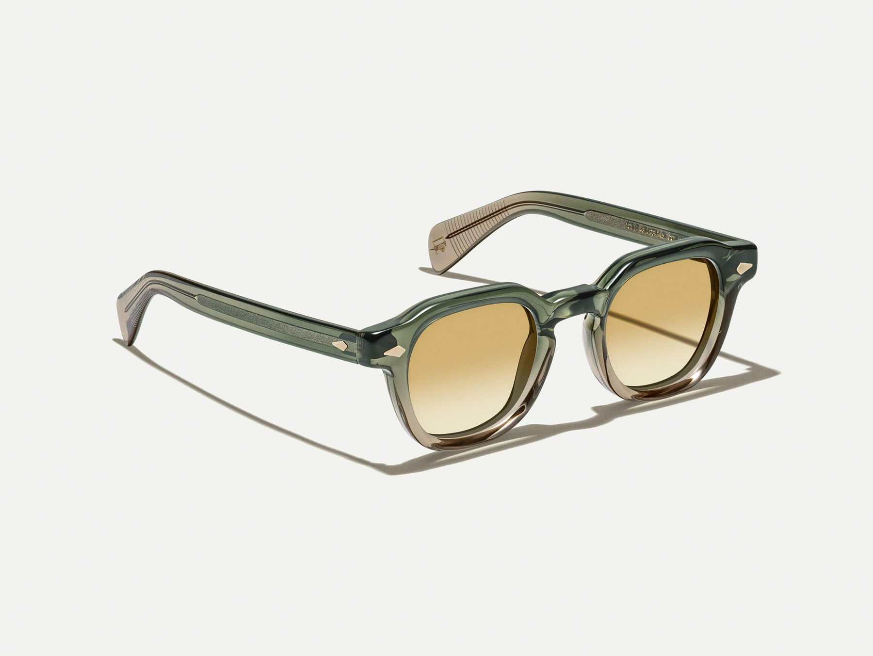 The DOLT SUN in Khaki with Chestnut Fade Tinted Lenses