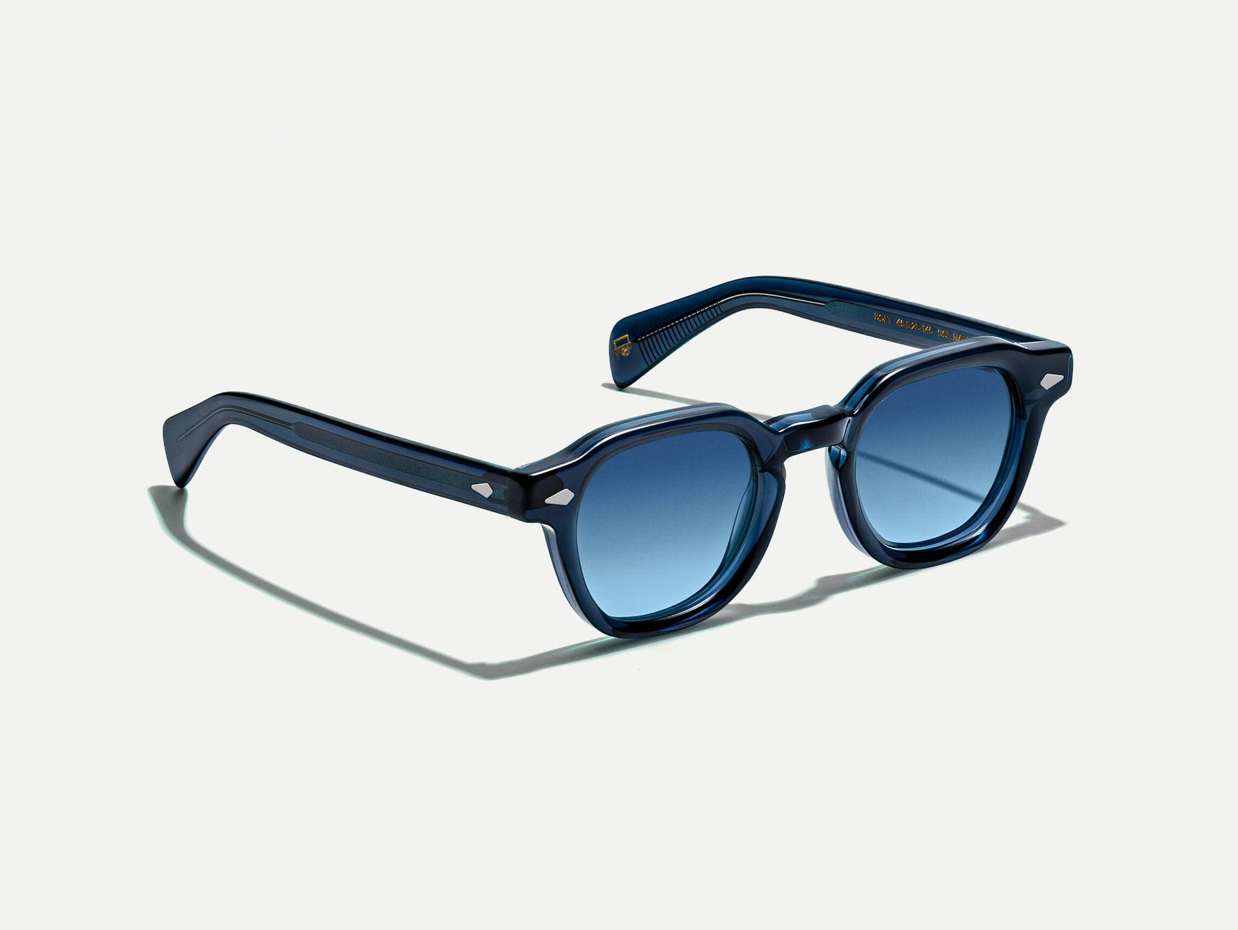 The DOLT SUN in Navy with Denim Blue Tinted Lenses