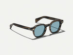 The DOLT SUN Limited Edition in Bark with Blue Tinted Lenses