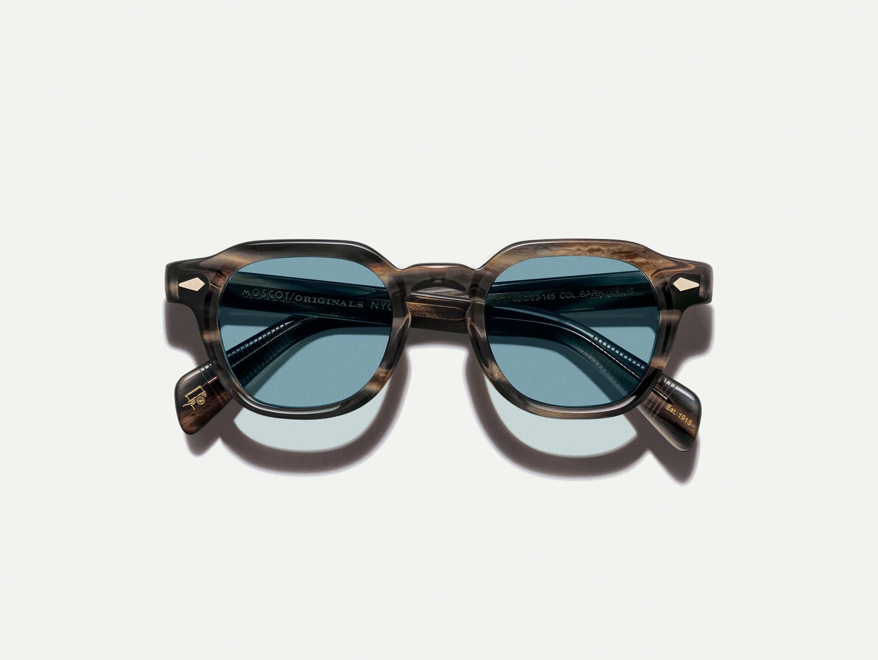 #color_bark | The DOLT SUN Limited Edition in Bark with Blue Tinted Lenses