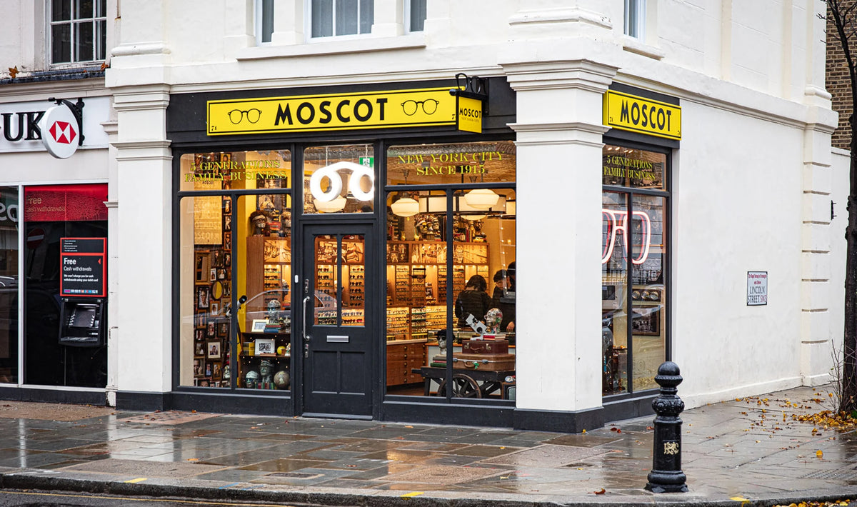 The MOSCOT King's Road Shop exterior
