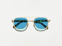 #color_citron/tortoise | The FANAGLE SUN in Citron/Tortoise with Celebrity Blue Tinted Lenses