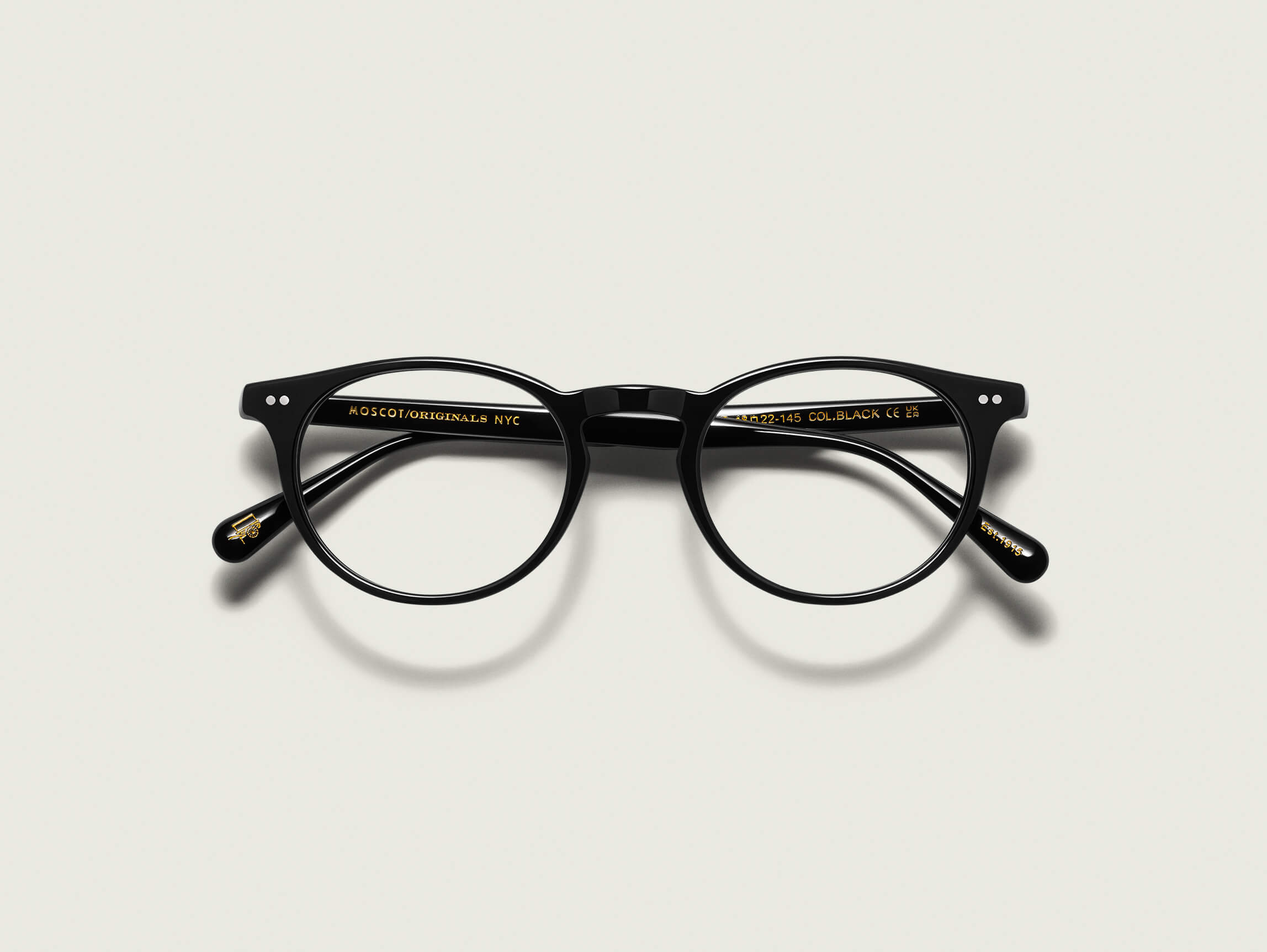 Moscot Frankie Black / 45