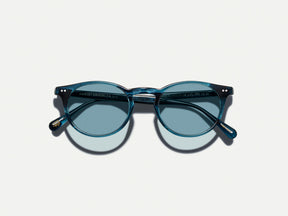 #color_Ink | The FRANKIE SUN in Ink with Mineral Blue Tinted Lenses