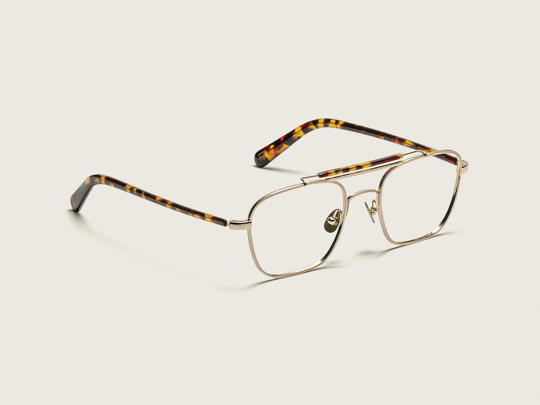 The GAFILTA in Gold/Tortoise