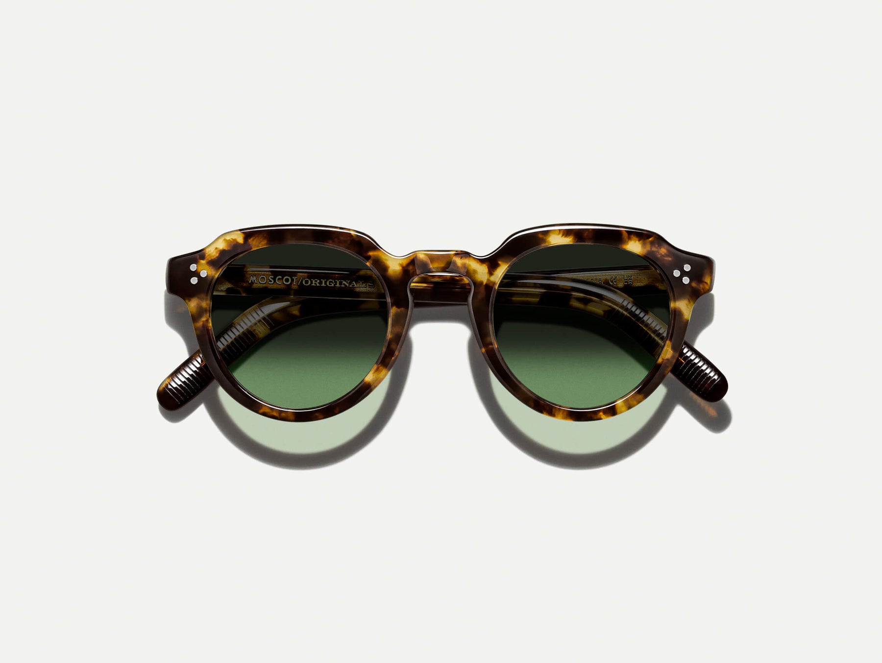 The GAVOLT SUN in Classic Havana with Forest Wood Tinted Lenses
