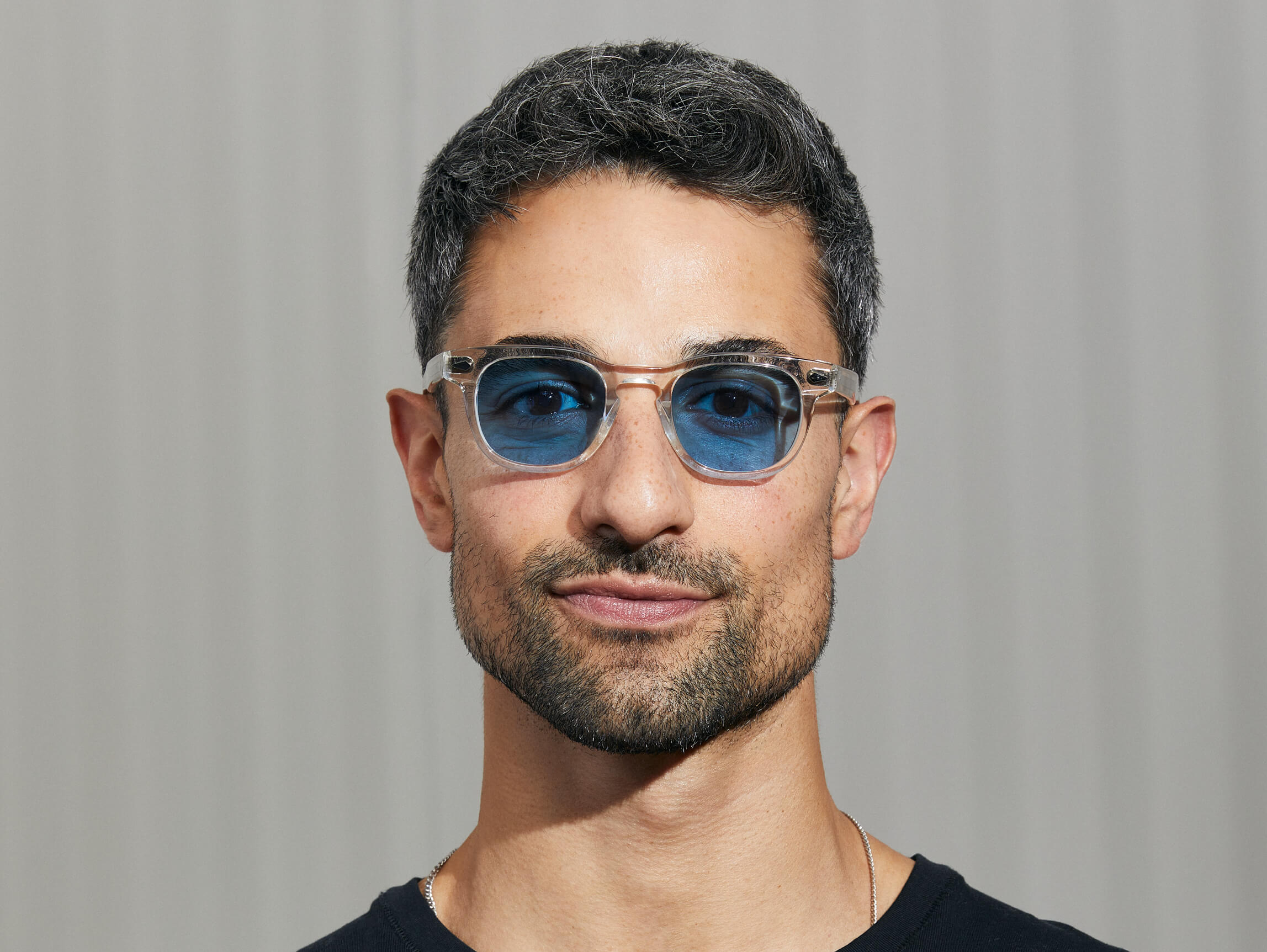 X*8様 MOSCOT GELT ゲルト クリアフレーム グラデーション ブルー GELT CRYSTAL WITH CUSTOM MADE TINTS™ – MOSCOT NYC SINCE 1915