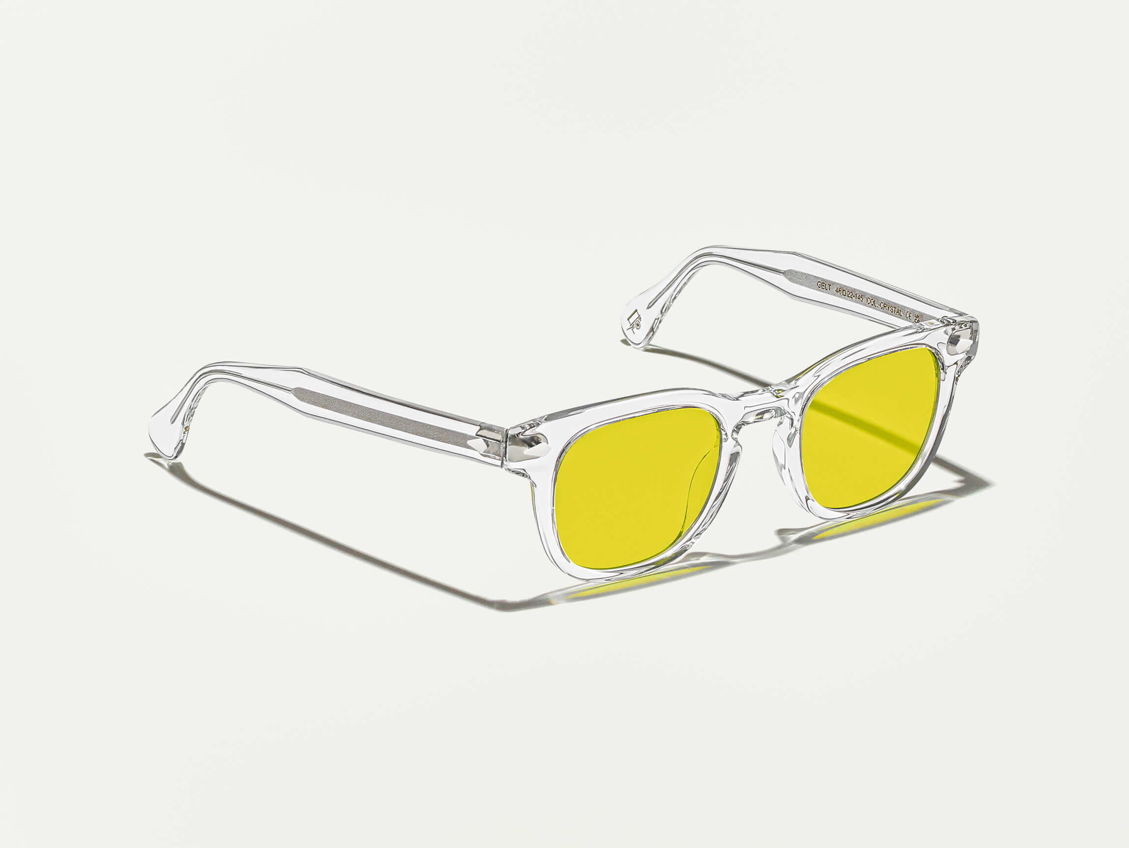 The GELT Crystal with Mellow Yellow Tinted Lenses