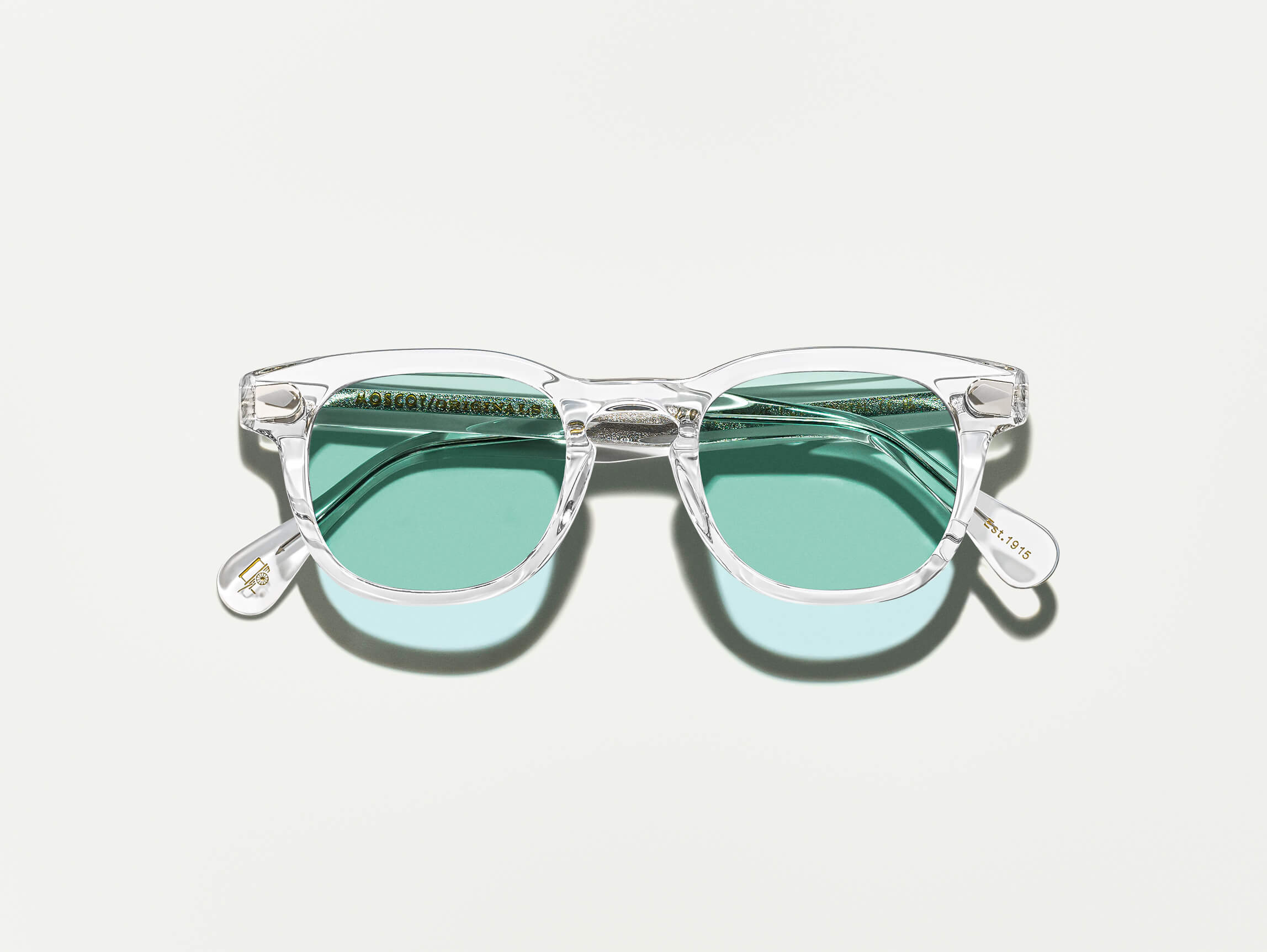 The GELT Crystal with Turquoise Tinted Lenses