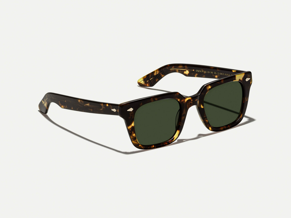 The GROBER SUN in Classic Havana with G-15 Tinted Lenses