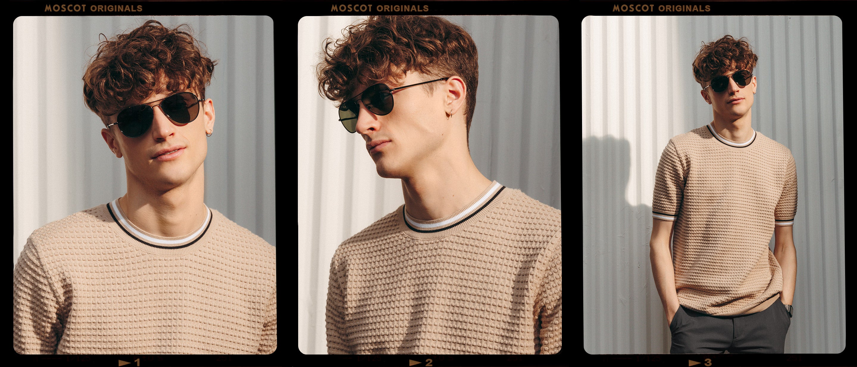 JACOB SUN | アビエーターサングラス| MOSCOT