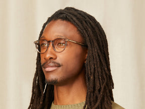 Model is wearing The JARED in size 47 in Brown Ash