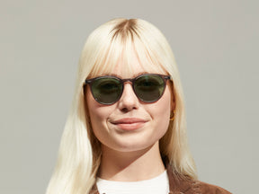 Model is wearing The JARED SUN in size 50 in Grey with G-15 Tinted Lenses