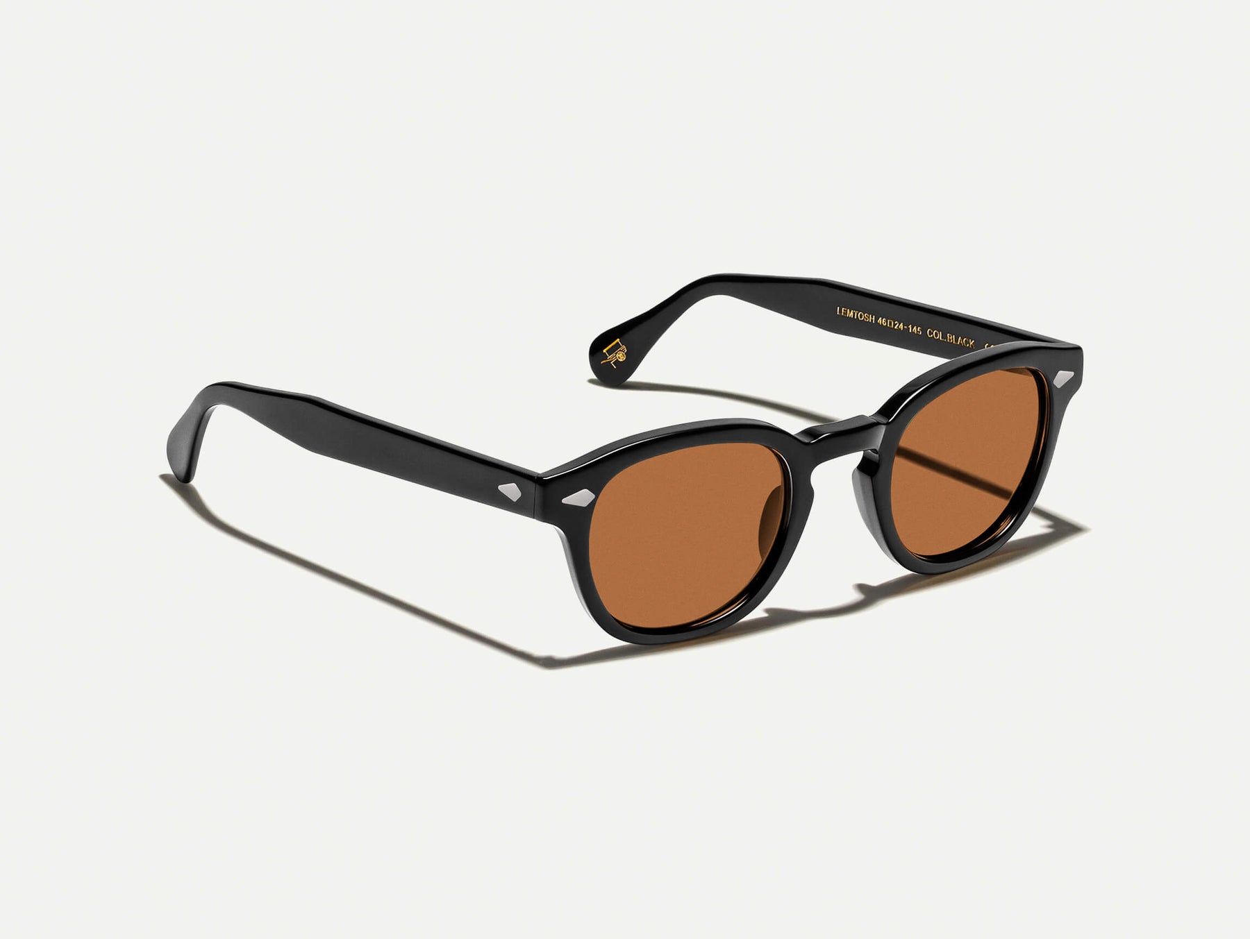 The LEMTOSH in Black with AMBER+ Tint