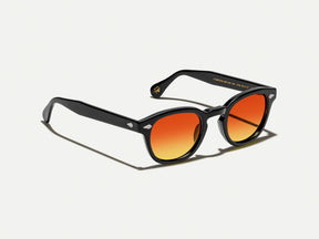 The LEMTOSH Black with Candy Corn Tinted Lenses