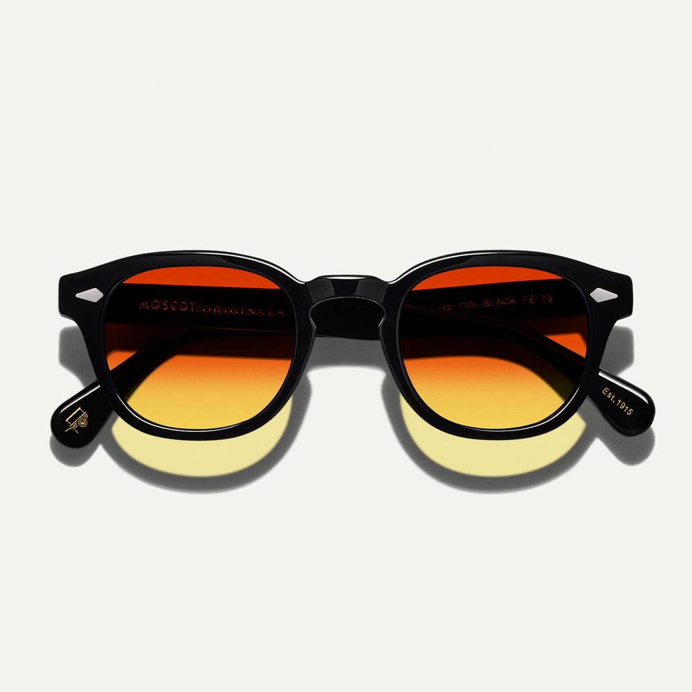 #color_candy corn | The LEMTOSH Black with Candy Corn Tinted Lenses