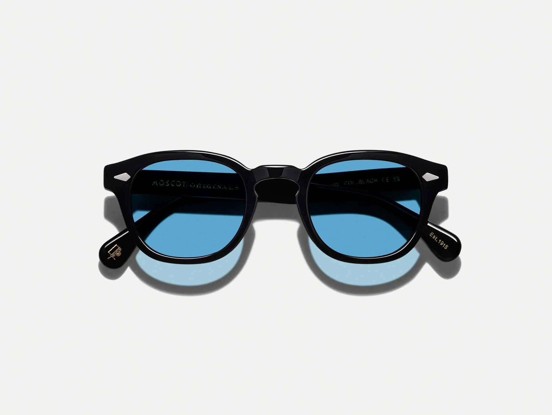 LEMTOSH in Black Tinted Glasses MOSCOT - Main Image