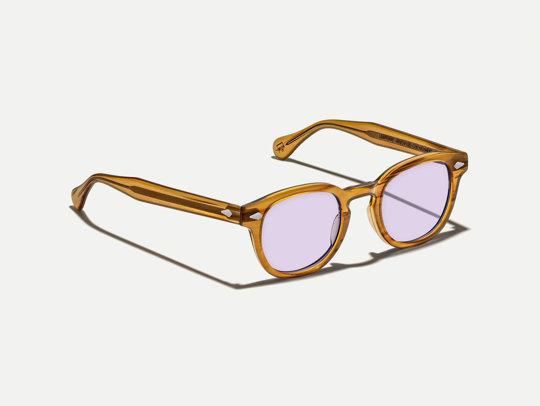 The LEMTOSH Blonde with Lavender Tinted Lenses