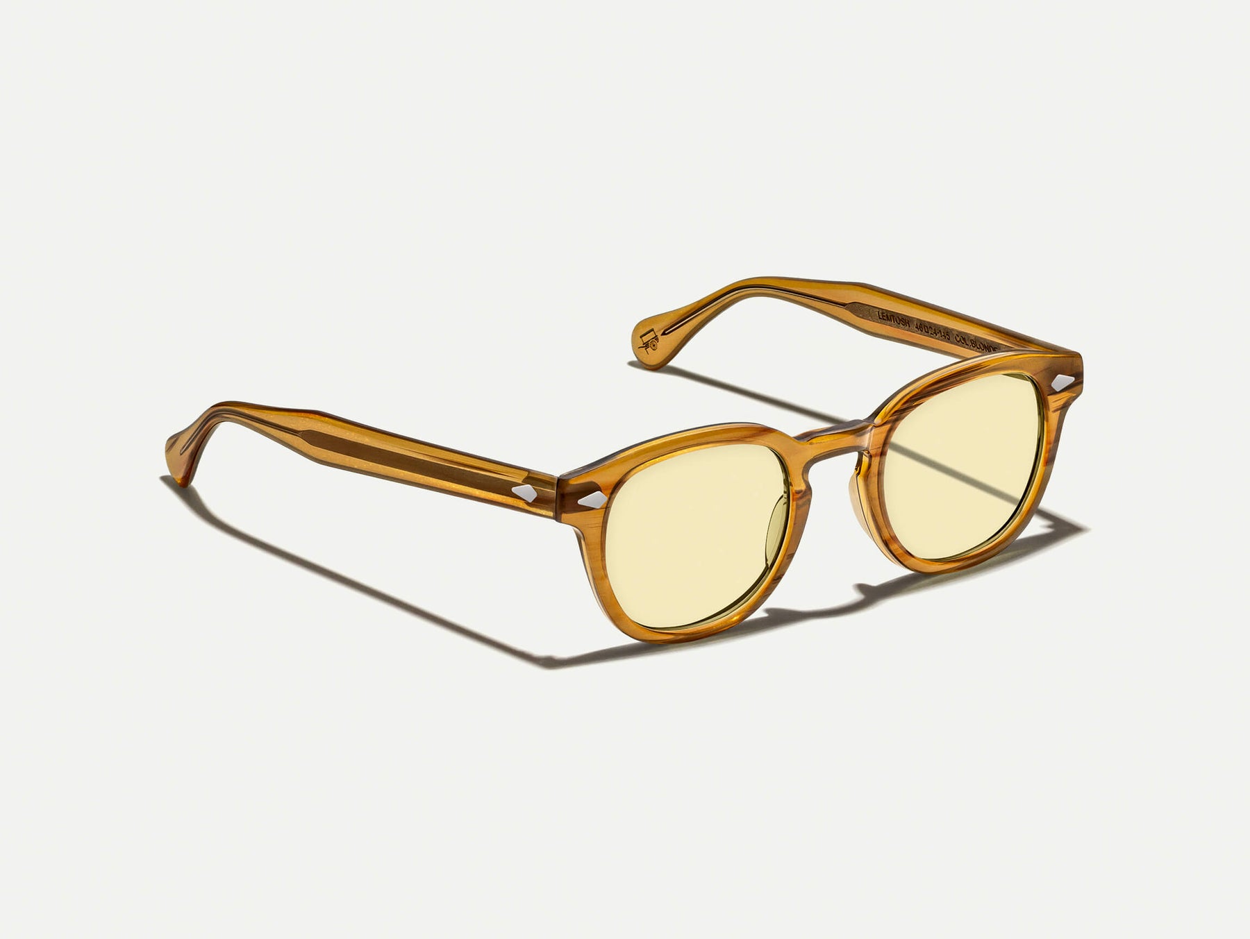 The LEMTOSH Blonde with Pastel Yellow Tinted Lenses