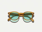 The LEMTOSH Blonde with Turquoise Tinted Lenses