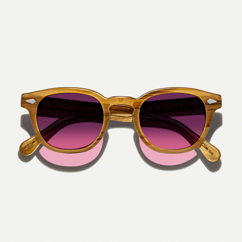 #color_westside sunset | The LEMTOSH Blonde with Westside Sunset Tinted Lenses