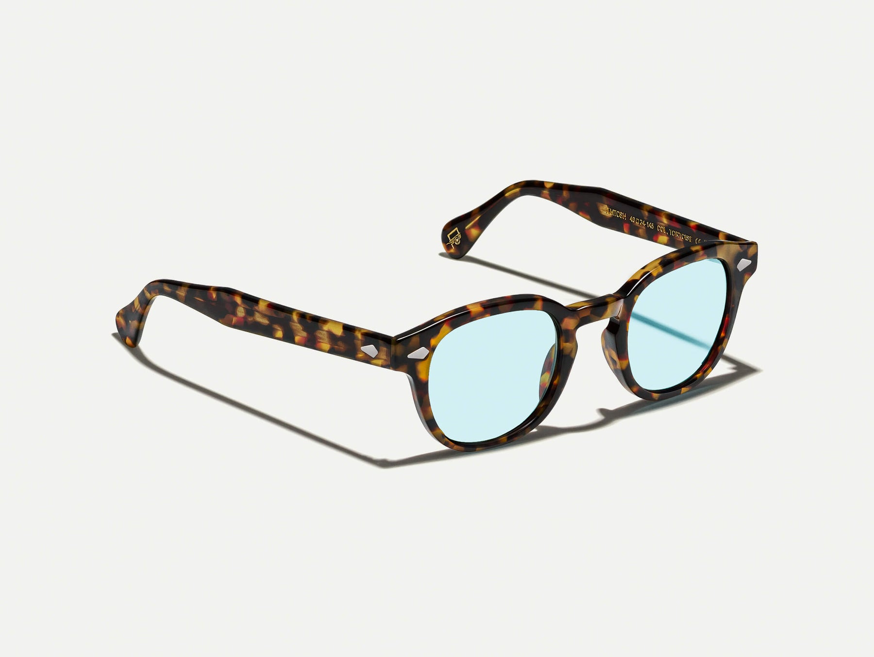 The LEMTOSH in Tortoise with BLUE⁺ Tint