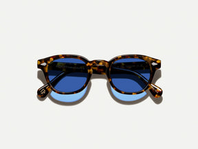 The LEMTOSH in Tortoise with BLUE⁺ Tint