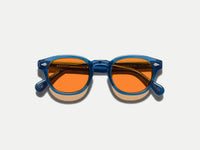 #color_sapphire | The LEMTOSH NYC CHAMPS EDITION in Sapphire with Woodstock Orange Tinted Lenses