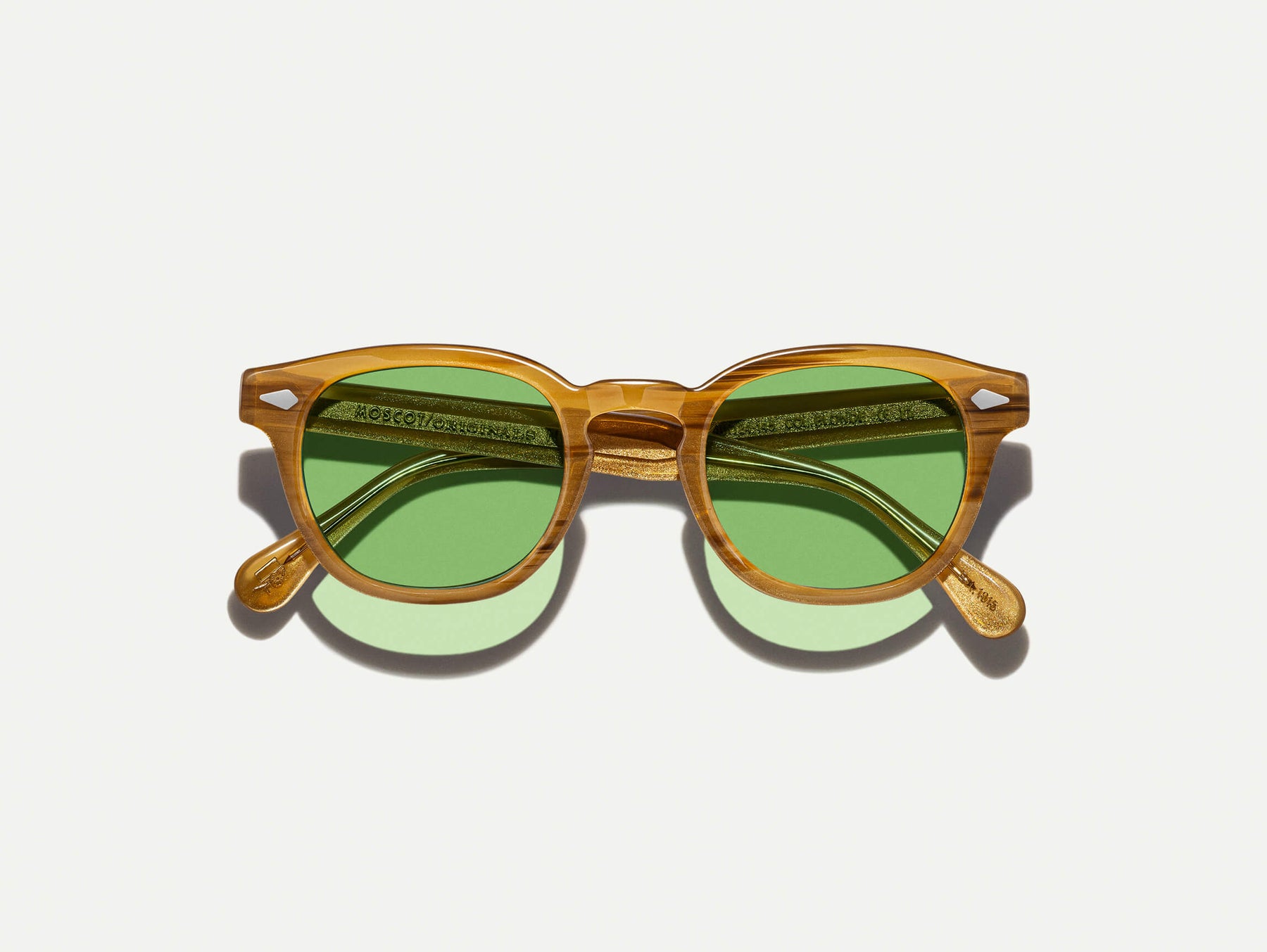 Lunetier Creatif Collectionneur Lunetier LEMTOSH WITH GREEN+ MOSCOT