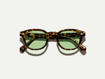 The LEMTOSH in Tortoise with GREEN+ Tint