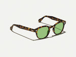 The LEMTOSH in Tortoise with GREEN+ Tint